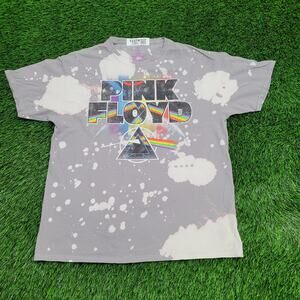 Pink-Floyd Shirt Womens Large 21x26 Bleached